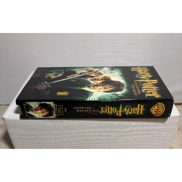 Harry Potter And The Chamber Of Secrets VHS Tape Warner Bros 2002 PG Rating - Picture 6 of 7